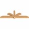 Ekena Millwork Redmond Smooth Timber Gable Bracket, Western Red Cedar, 96"W x 32"H x 5 1/2"D x 5 1/2"F, 8/12 Pitch GBW096X32X0606RED00SWR - alternate 4